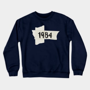 Year 1984, Masking Tape, 1984 Crewneck Sweatshirt